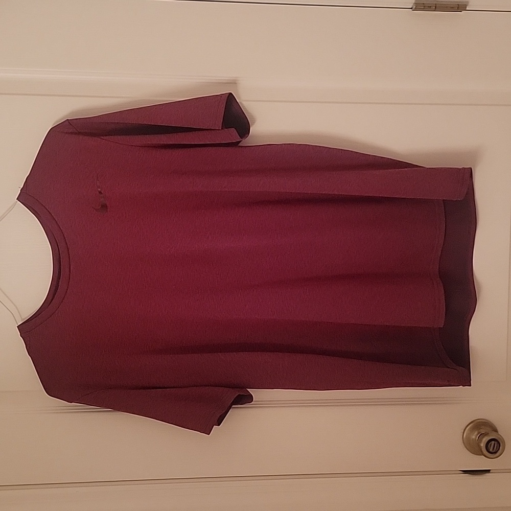 Nike Marled Burgundy (Dark Beetroot) Dri-Fit Tee. Size XL. Standard Fit, EUC.